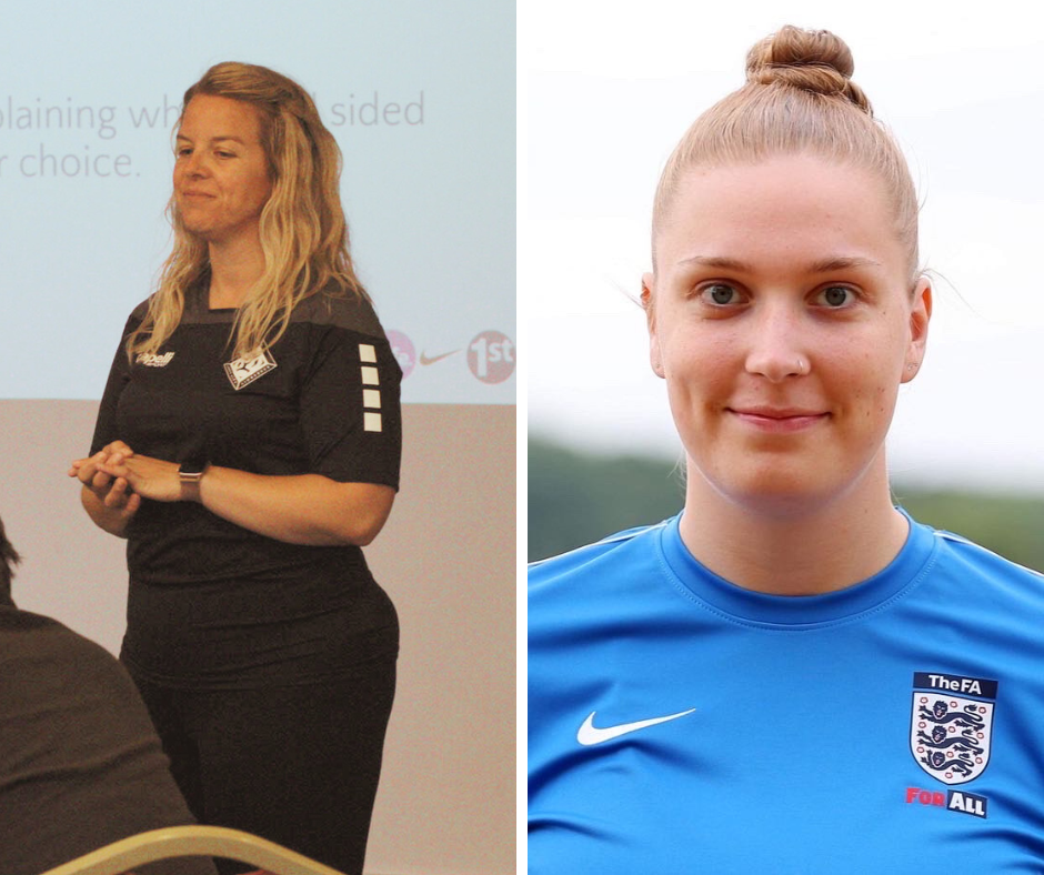 Natalie Curtis and Lydia Shale